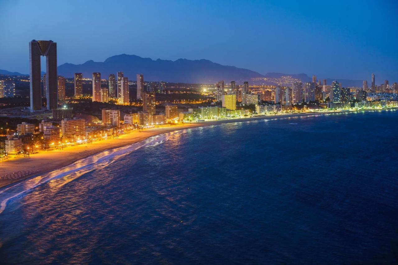 Levante Beachfront Luxury Apartment Benidorm Eksteriør bilde